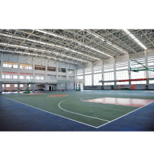 LF Steel Truss Roof Badminton Court Structure Space Frame Hall Prefabricated Sports